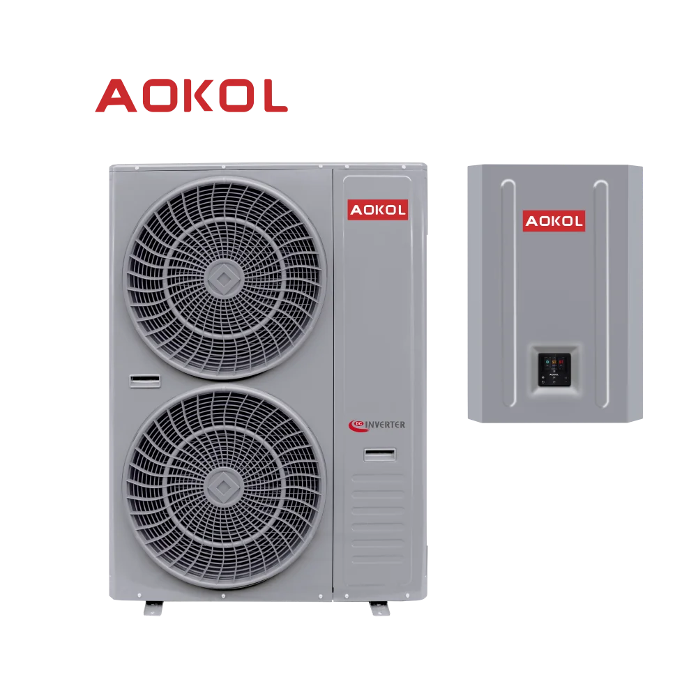 Erp A+++ 15kW Air to Water Split Air to water Heat pump R32 gas WIFI Full DC Inverter EVI China heat pump, OEM factory heat pump