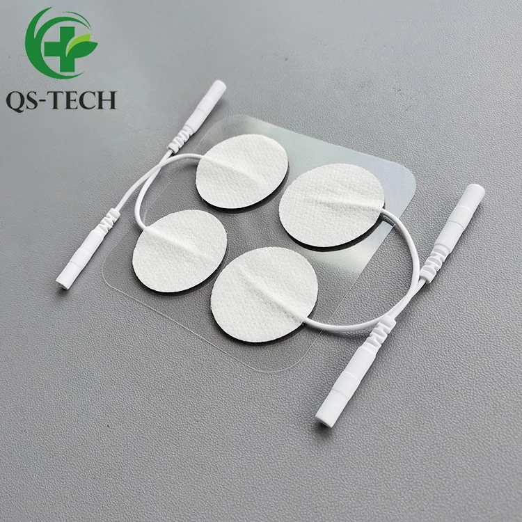 TENS Electrodes Wired Replacement Pads tens adhesive electrode pads for tens machine
