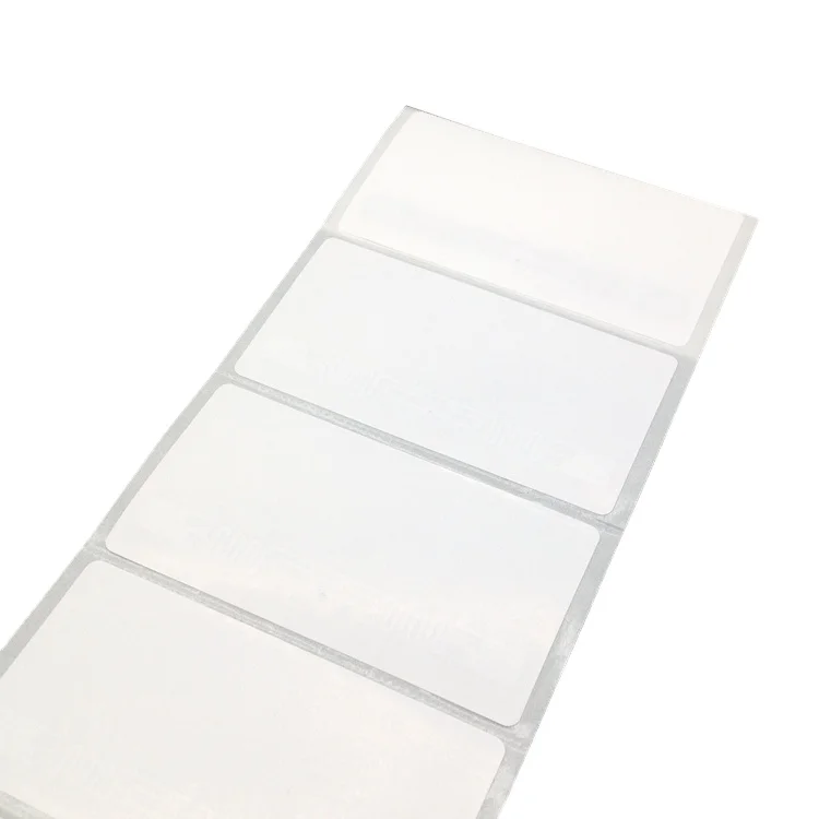 Long Range Anti Metal Barcode Adhesive UHF For Asset Management NFC Flexible On Metal Tag Contact Card Tag RFID Label sticker