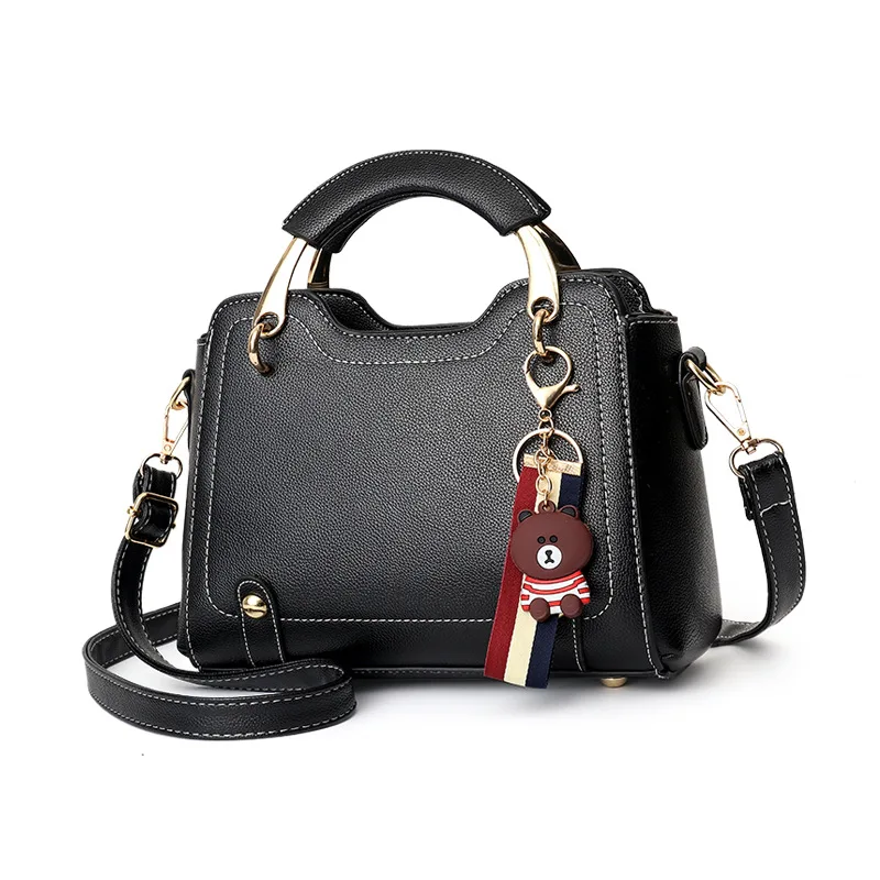 На заказ JX1009 Новая Черная дешевая модная клетчатая Роскошная Портативная сумка из искусственной кожи для женщин 2022 от производителя