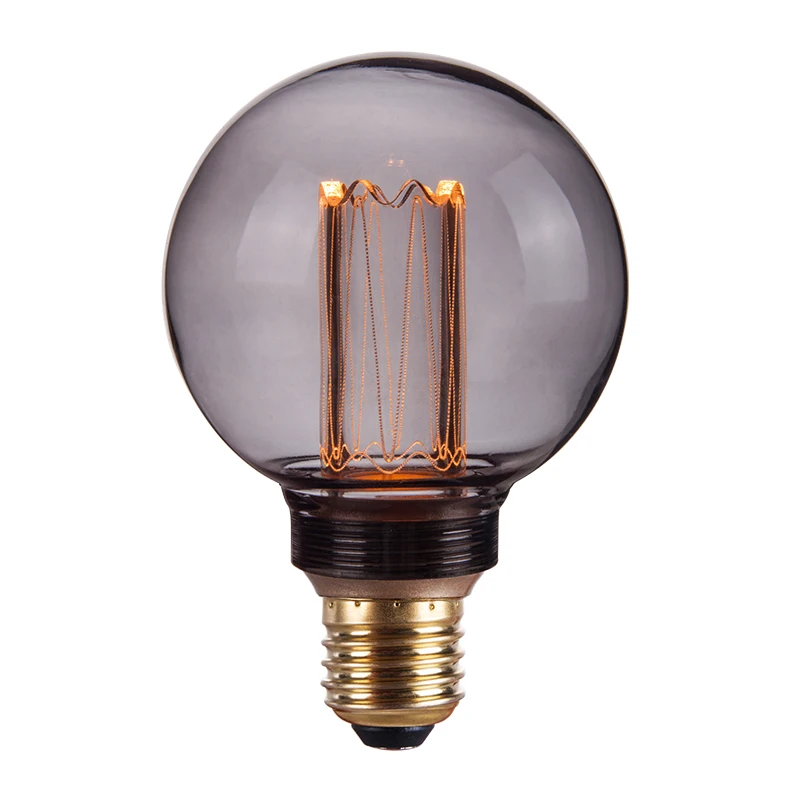 Vintage Clear Glass LED 2W 4W Dimmable Edison Bulb E26 E27 Festival  Lighting Decorative Led Bulb Light