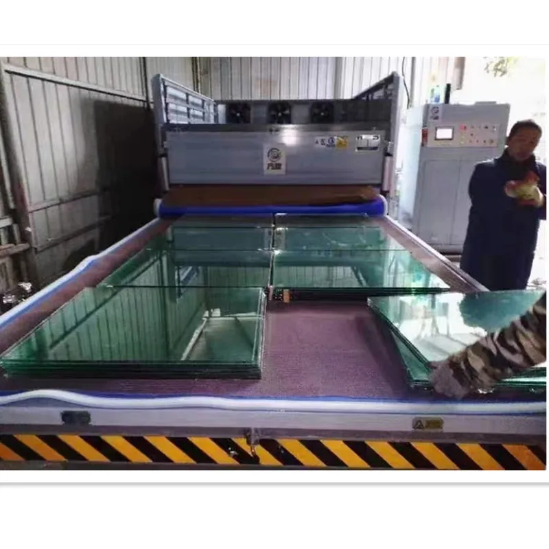 China produce SGP TPU PDLC EVA glass laminating machine