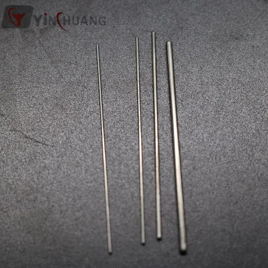 Long life high hardness tungsten carbide electrical punch pins precise