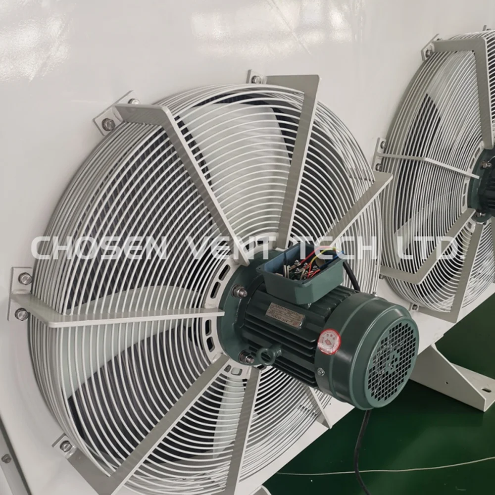 6 blades Plastic Axial Impeller Fan Blade For Air Compressor Air Cooler Radiator