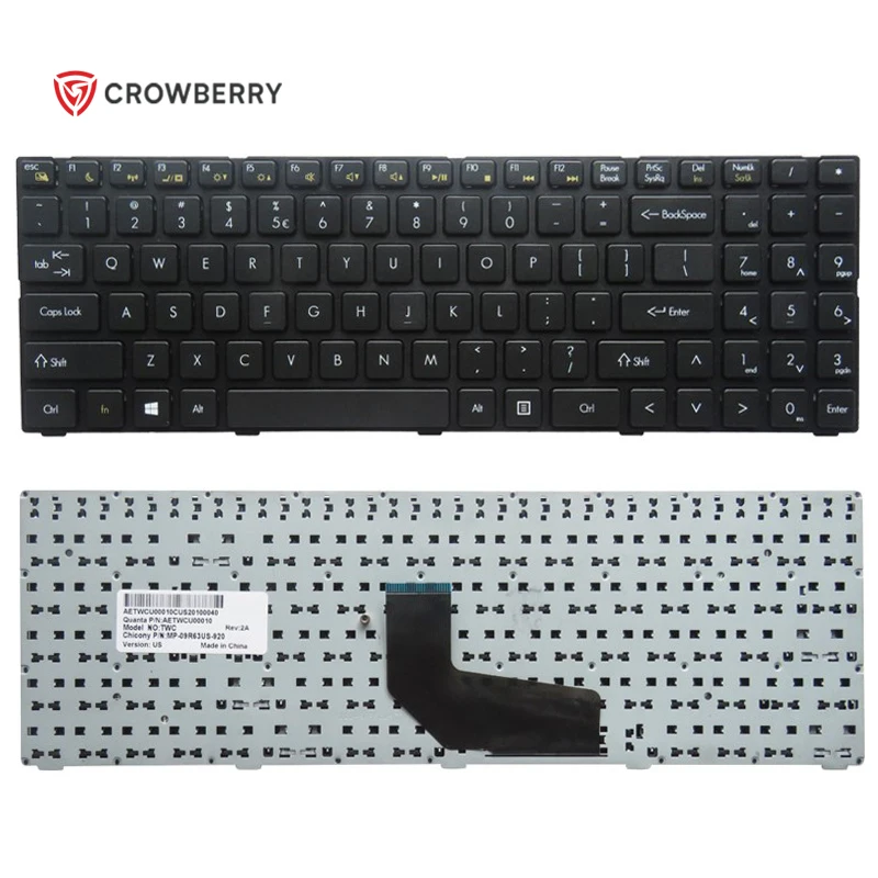 NEW US Laptop keyboard for DNS TWC K580S i5 i7 D0 D1 D2 D3 K580N TWH K580C K620C Notebook Keyboard With Frame