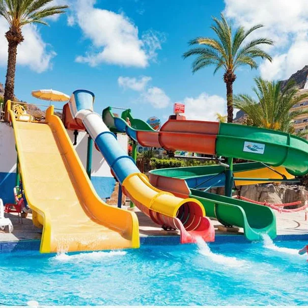 Factory Custom Fiberglass Water Slides Water Park Equipment Pool Slides