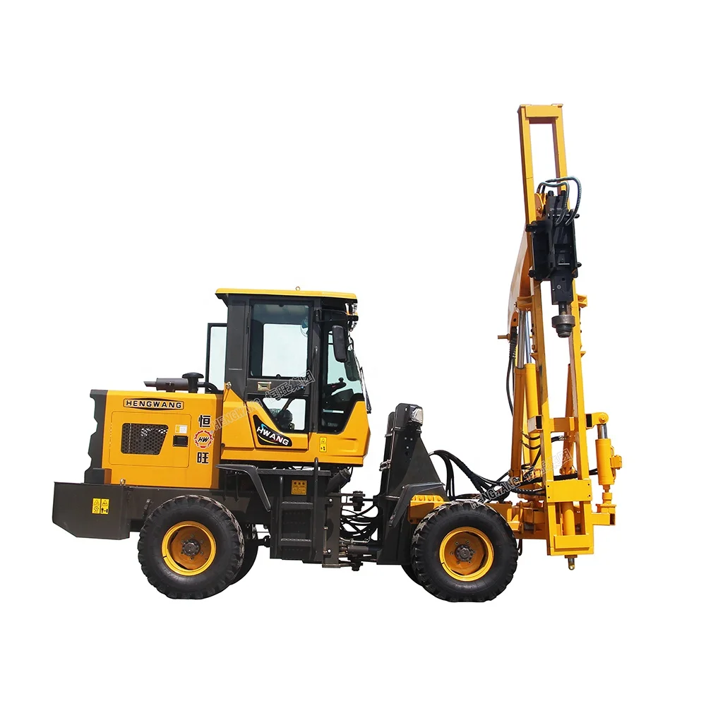 Гирлянда для шоссе, вибрирующее сваечное оборудование для монтажа металлических стоек забора