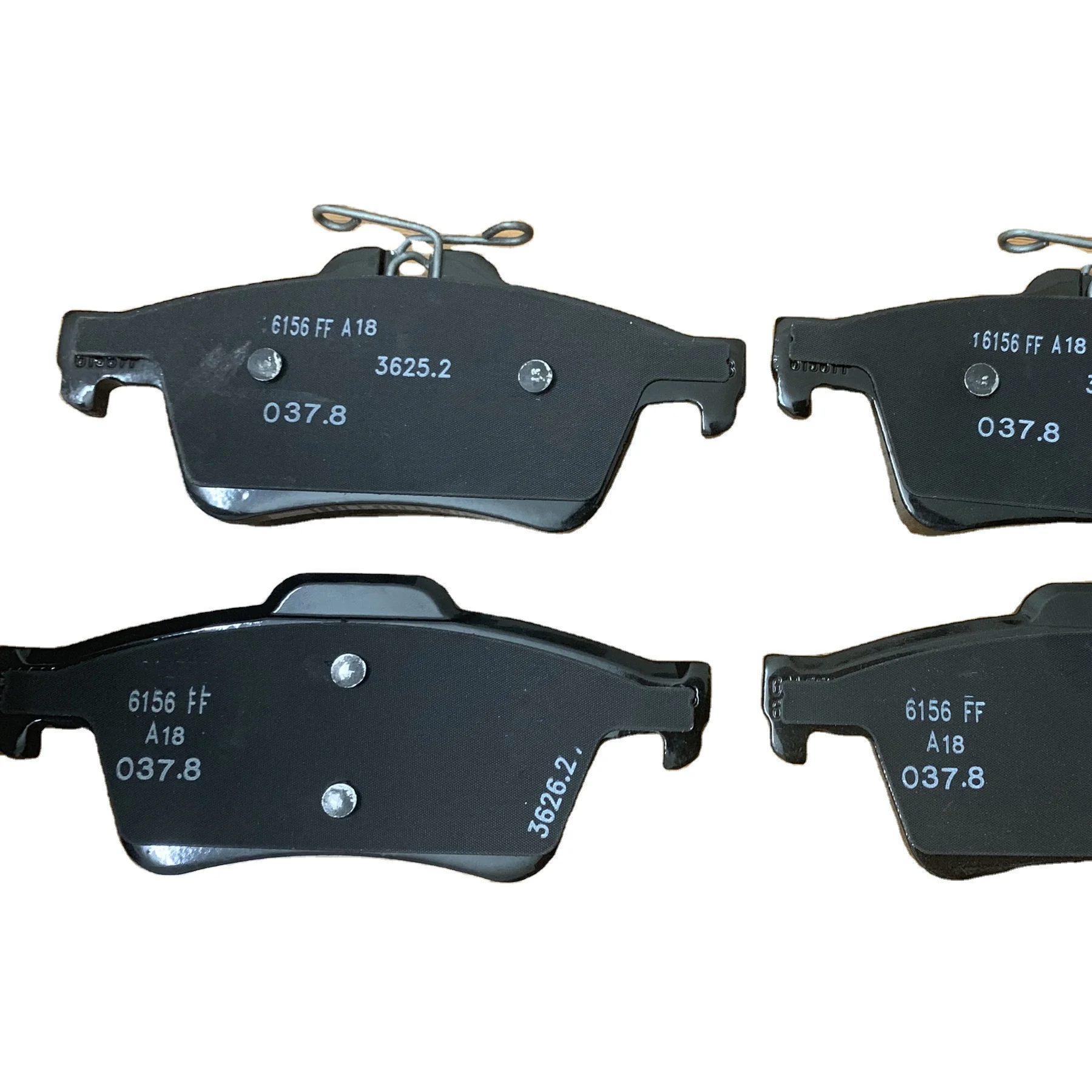 OE SECOND-TIER SUPPLIER  BRAKE  PAD FOR JAGUAR XJ/XF/ FORD/ OPEL (D1095) C2P17595/1360254/1605200/16050650