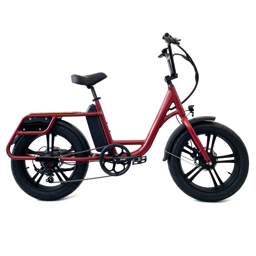 GreenPedel 48v 350w electric cargo bike lithium battery electric cargo bicycle