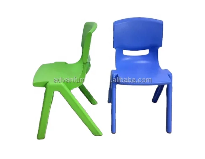 Wholesale School Furniture Supplier  Stackable Colorful PP Plastic  Chair For Kids Study School Classroom Furniture