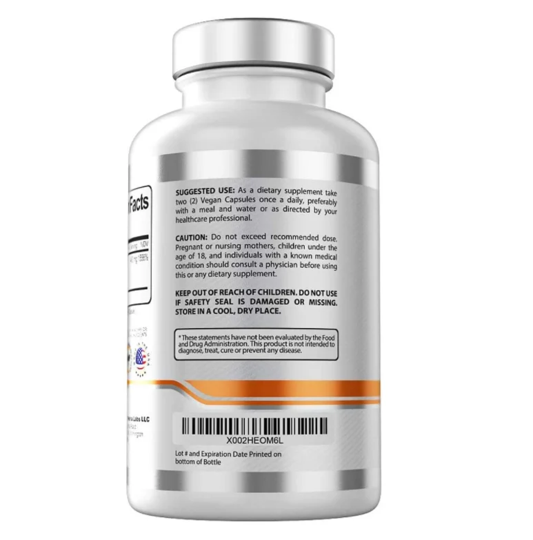 
Liposomal Vitamin C Vegan Capsules Fat Soluble High Absorption VIT C- Supports Healthy Immune System & Collagen Booster 