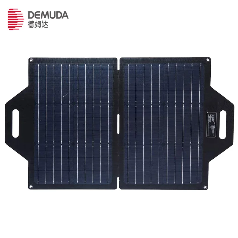 Hot sale portable 60W waterproof monocrystalline folding solar panels foldable