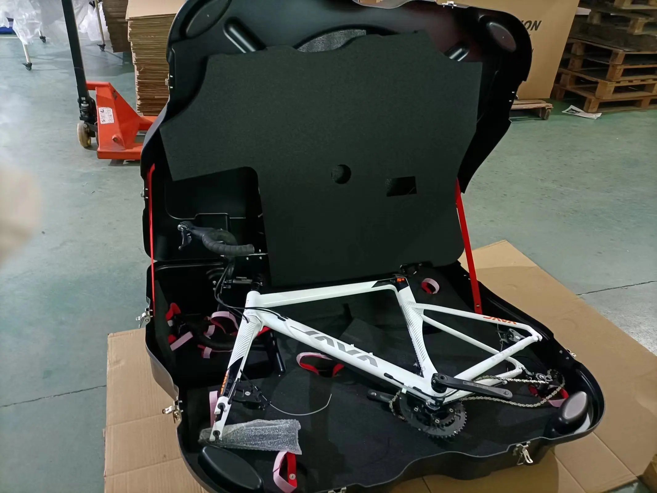 HDPE ABS жесткий велосипедный ящик для велосипеда дорожный Чехол триатлона велосипед