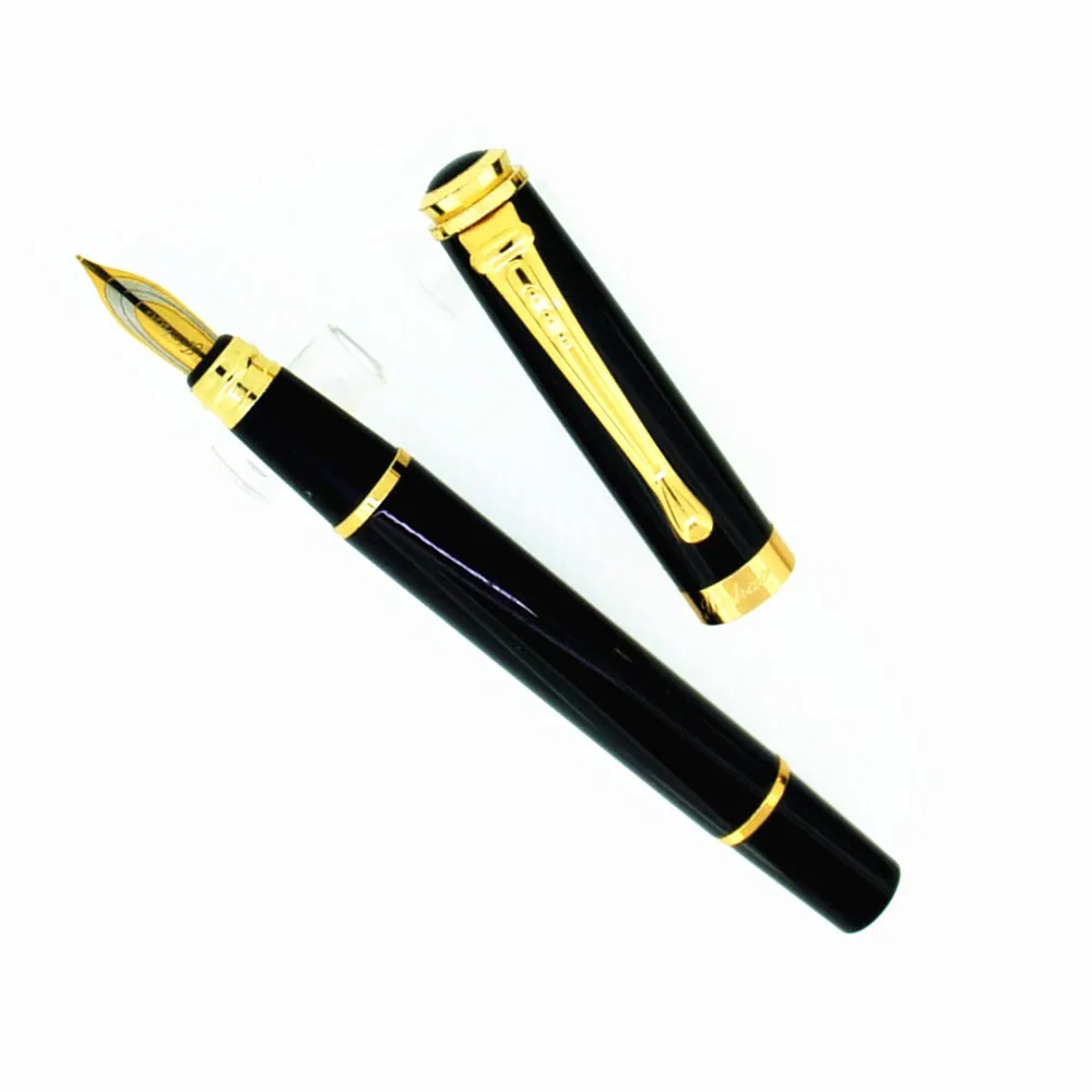 Hot selling JINHAO 500 Elegant Black Fountain Pen Unique Design, Perfect for Souvenirs & Gifts