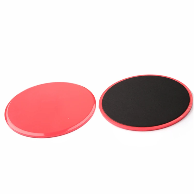 U-HOME Custom Plastic Exercise Core Sliders Abs Workout Gliding Disc Gym Fitness Logo Custom Slide Glide Disc