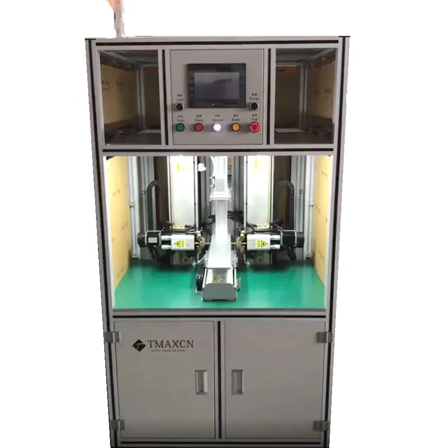 Двухсторонний автоматический аппарат для точечной сварки TMAX 18650 с цилиндрической батареей для нового энергетического автомобиля