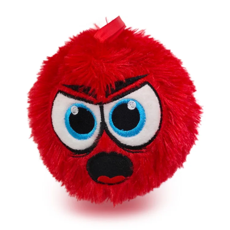 
Safety Soft Red Plush Baby Toy Pvc Inflatable Balls For People 