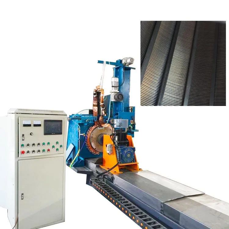 Stainless Steel Johnson  Wedge Wire Screen Tube Pipe Welding  Making Machine for Oil Filter Casing Tube