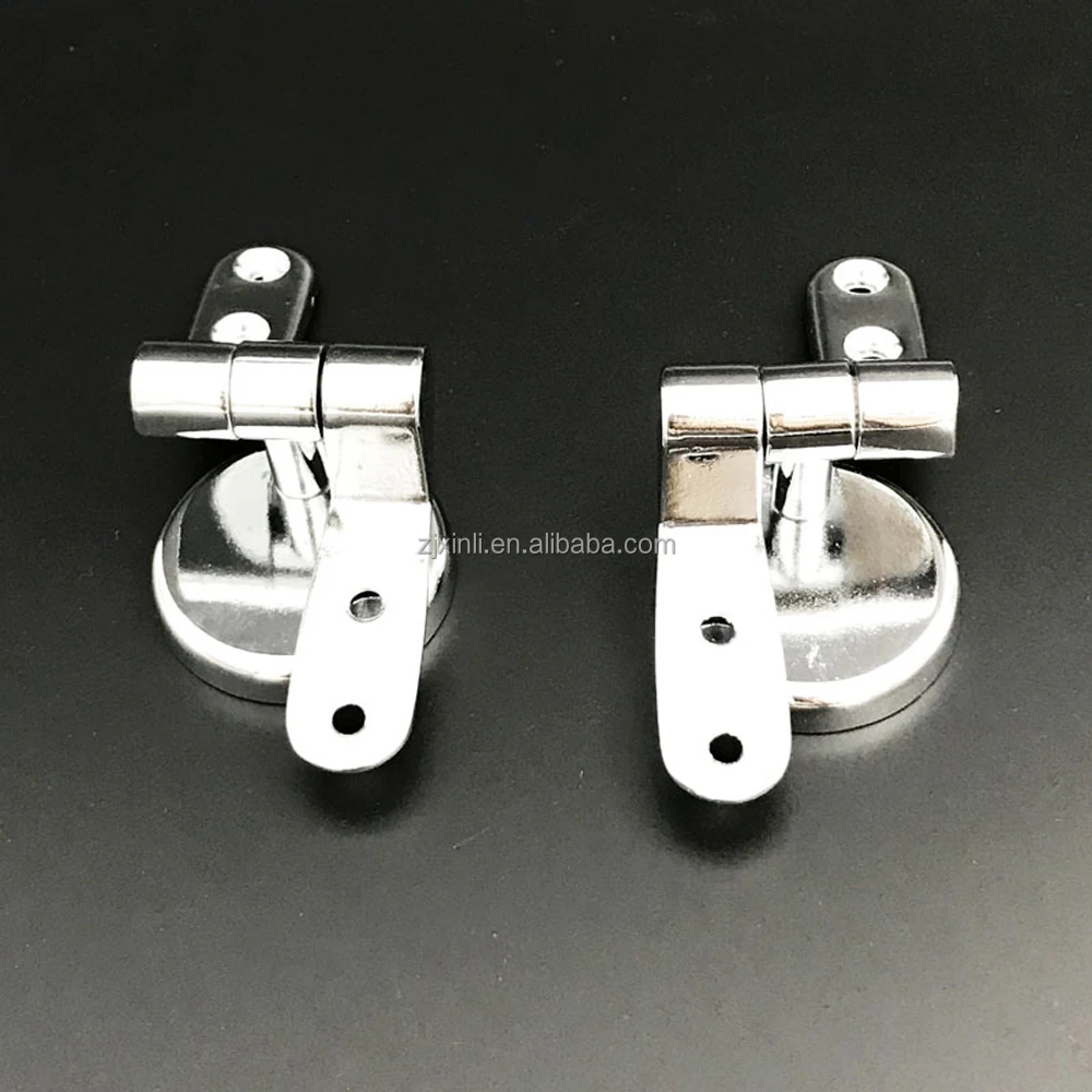 X29012 Zinc Alloy Material Chrome Finish Including Screw Fitting Parts of Toilet Seat Hinge