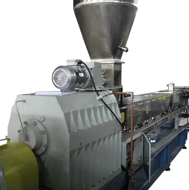 Компактная лабораторная машина с двойным винтом для гранулирования под водой, машина для гранулирования пластиковых гранул/машина для экструдирования крахмала из биоразлагаемого пластика