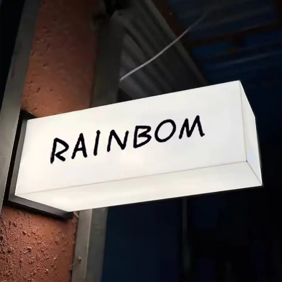 Acrylic Full Side Light Customized Double Side Banner Exhibition Floor Poster Advertising Lightbox Backlit Light Box Sign