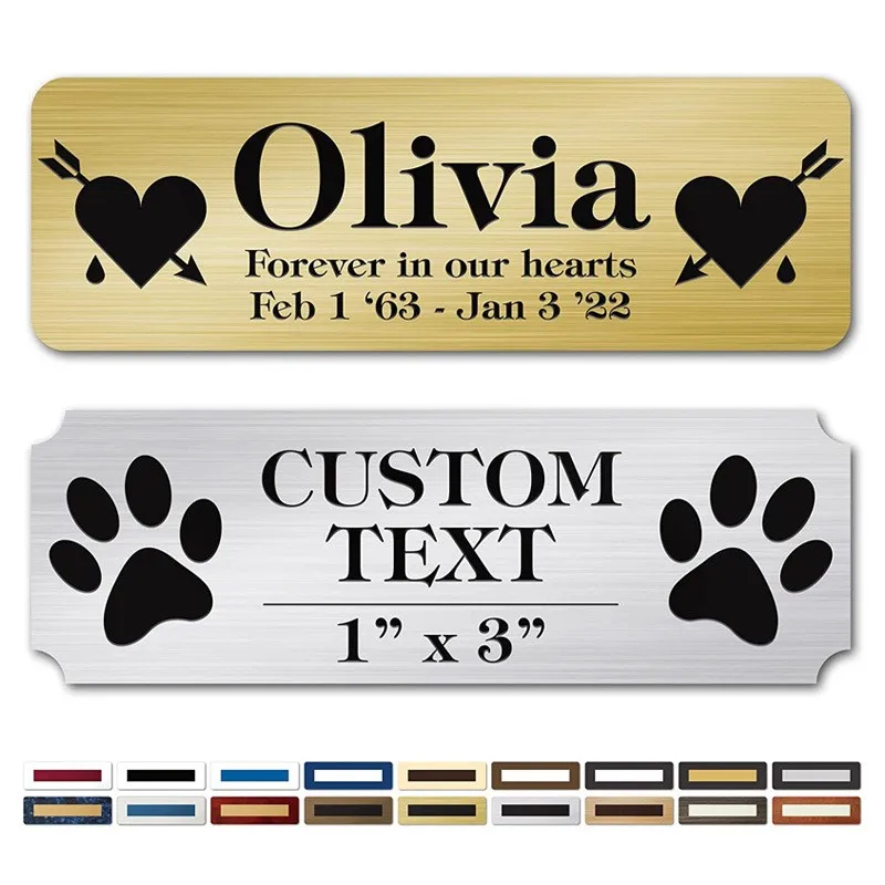 Custom Engraved Name Tag Badges Blank Gold Metal Aluminum Sublimation Magnetic Name Badge With Pin For Office Uniform