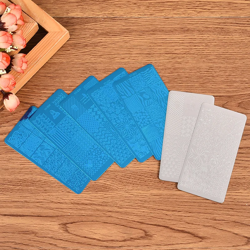 DIY Nail Beauty Design Nail Art Stamp Polish Stainless Metal Nail Stamping Plates