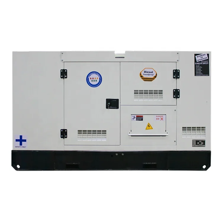 3 phase 30KVA Soundproof diesel generator with brand engine for sale