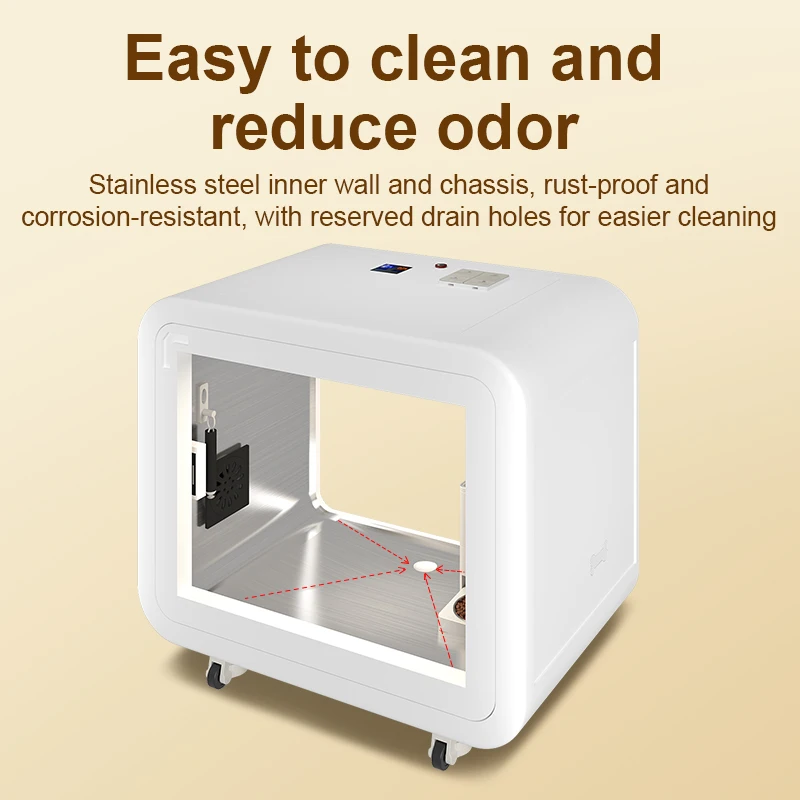 CYspace Modern Style  Ready Made Clean  Ventilated  Quiet Small Pet House  Dog Cat Home Sound Proof Pods Cabin Manufacturers