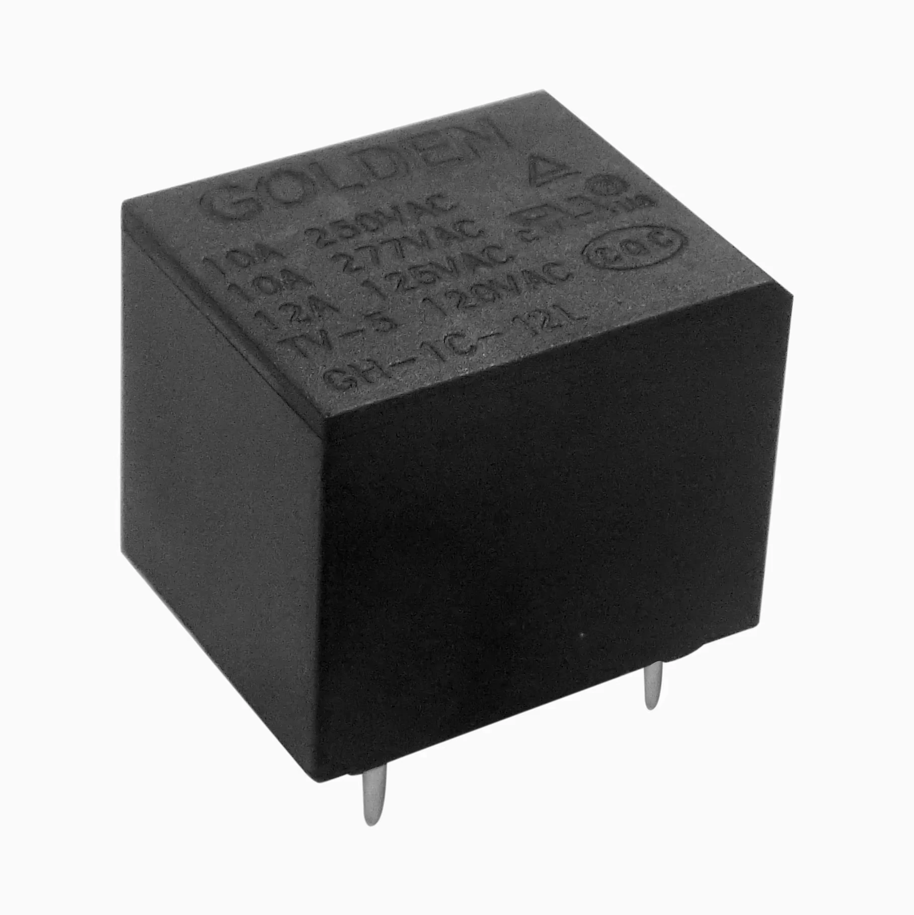 Золотое реле GH-1C-12L 5pin 12v 5A 7A 10A 30VDC мощности PCB автомобильное