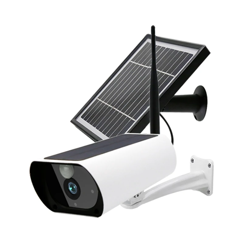 
Best 1080P HD IP65 outdoor waterproof smart power saving Alarmsiren solar cctv camera 