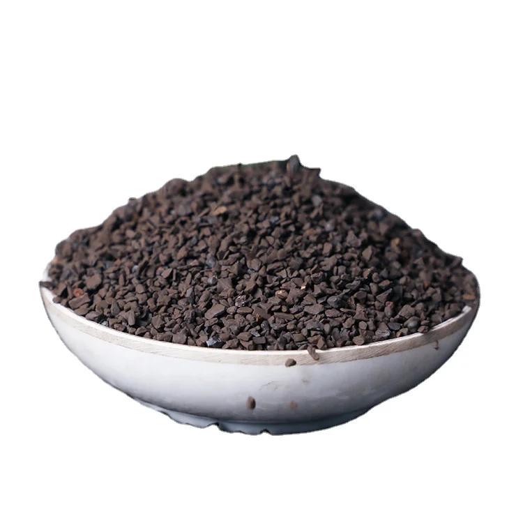 Homogeneous particle manganese green sands,sufficient MnO2 content,samples available,removing Fe & Mn