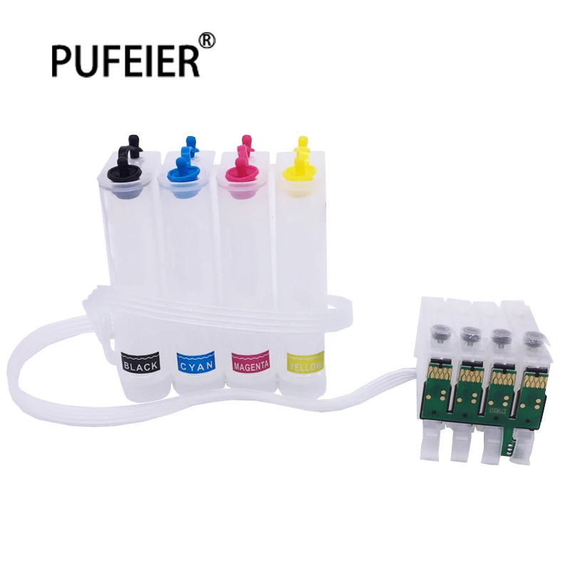 T1631-T1634 CISS Ink System With ARC Chip For Epson WF-2010 WF-2510 WF-2520 WF-2530 WF-2540 WF-2750 WF-2760 T1621-T1624 CISS