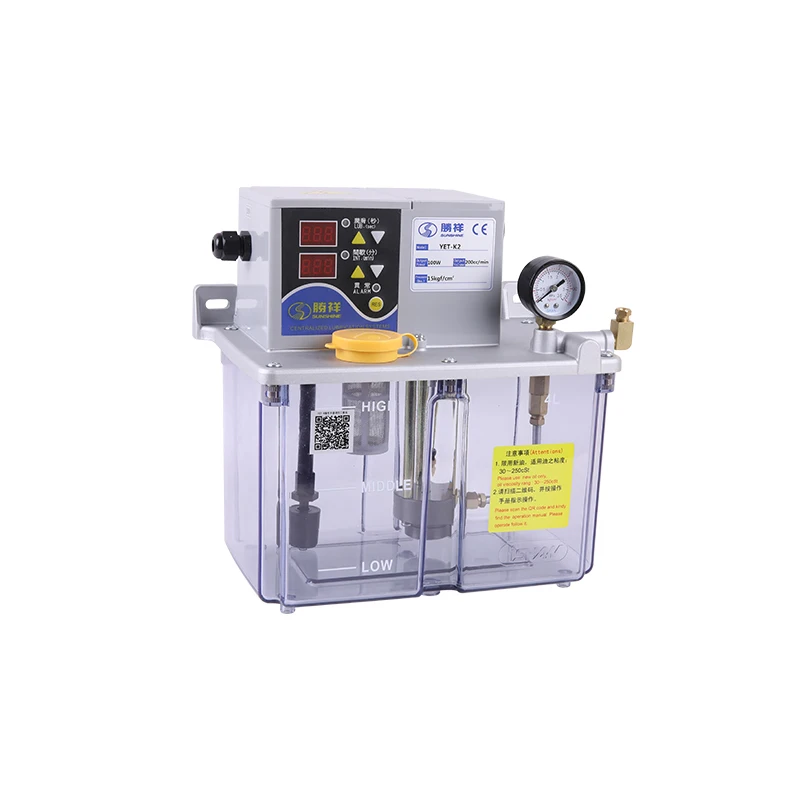 Oiler Oil Machine Ishan Sunishan YET-K2 Oil Volumetric Electric Lubrication Gear Pump Oil Volumetric Electric Lubrication Oiler