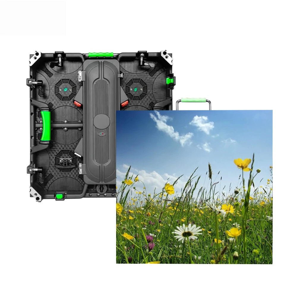 Hd led screen portable monitor flip dot display led display hd china video advertising full color P2.976