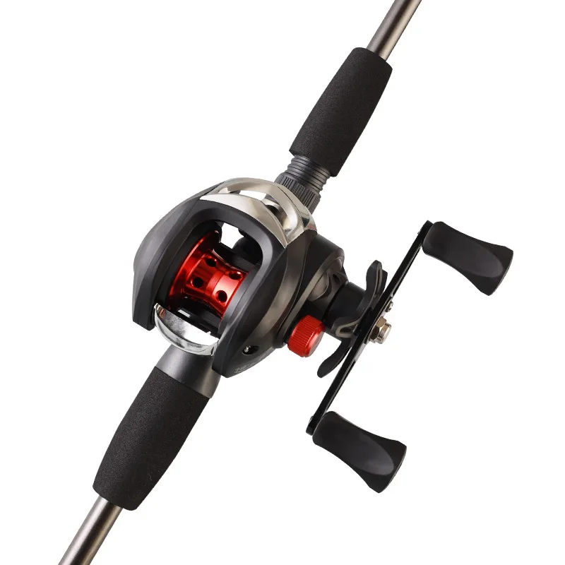 Рыболовная удочка DN 1,8 м из стекловолокна, комбинированное кастинговое удилище и катушка, полный комплект, класс m