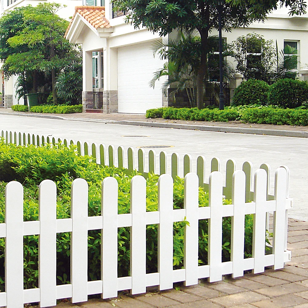 Cheap privacy garden lawn edging farm outdoor decorative plastic pvc garden fence