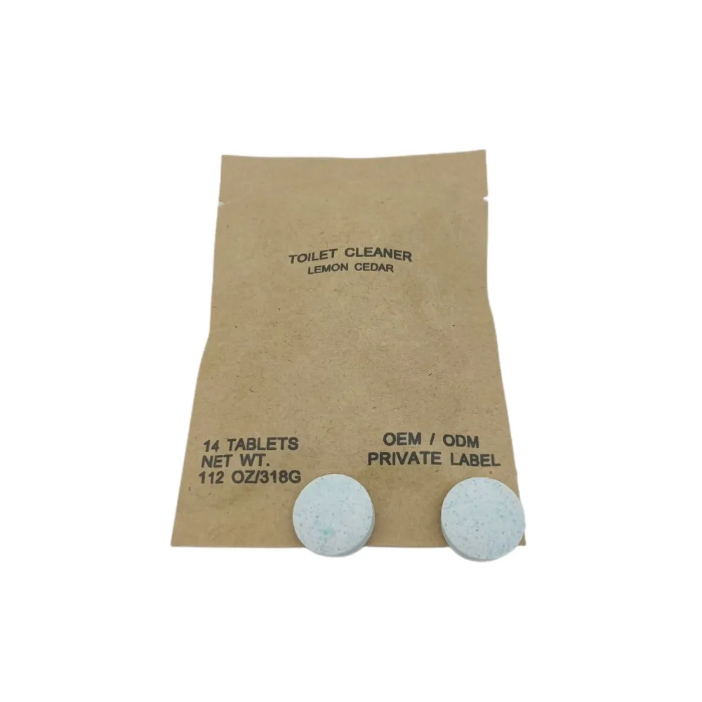 OEM Bathroom Cleaning Product  Toilet Bowl Bleaching Effervescent Tablet