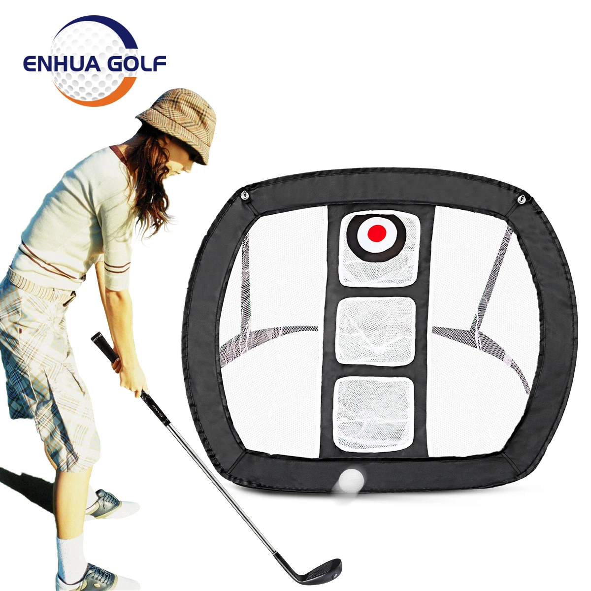 Hot sale Practice Swing Game Golf Chipping Net Outdoor Indoor Golfing Target Accessories Pop Up Practice Hitting Net