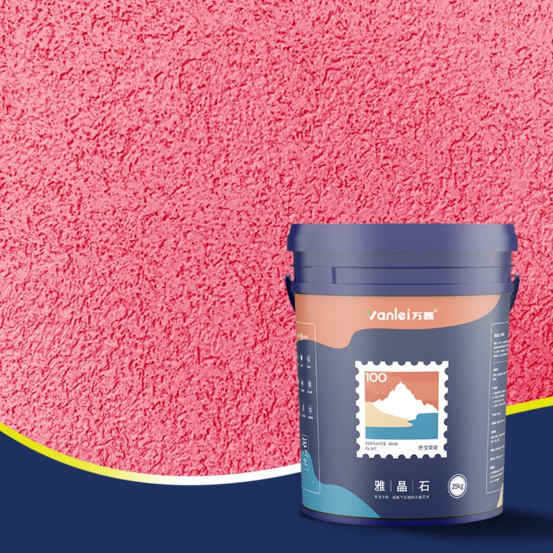 Wanlei All Purpose Anti Fungus Waterproof Acrylic Stucco Interior And Exterior Paint