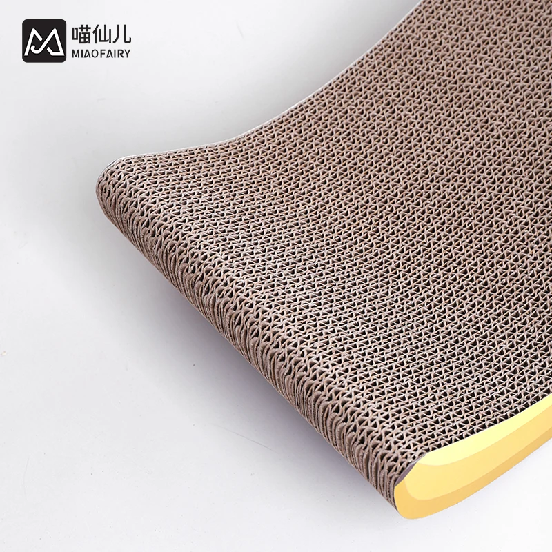 Hot Sale Banana Shape Corrugated Paper Cat Toy Cat Scratch Board Competitive Price Factory Directly Wholesale
