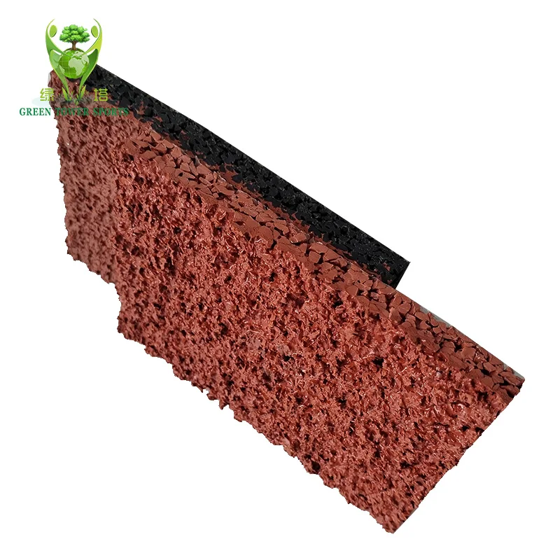 Устойчивый к шипу пластиковый пол Спортивная беговая дорожка для уличной спортивной площадки