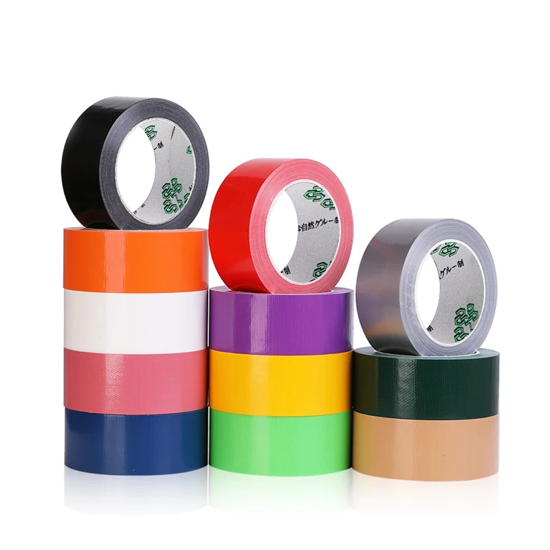 custom design Cheap Duct tape Colored  Manufacturers Custom Printed Adhesive Cloth Duct Adhesive Tape