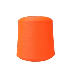 Guaranteed quality unique hot sale popular recycled indigo 150/48 dyed use seamless knit polyester yarn