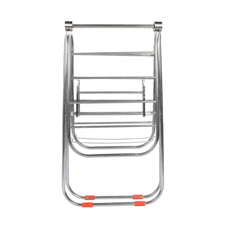 Factory promotion indoor folding wing type clothes hanger