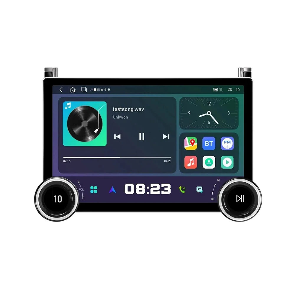 11.8Inch 2Din Android Car Radio For VW Polo 2008-2019 2K QLED Screen Car Stereo Car DVD Player Carplay Android Auto