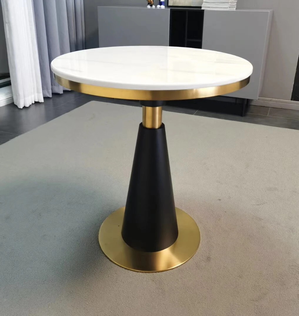 Stone Coffee Table Bases Black  Antique  Metal  Living Packing Room Finish Furniture  Powder coated