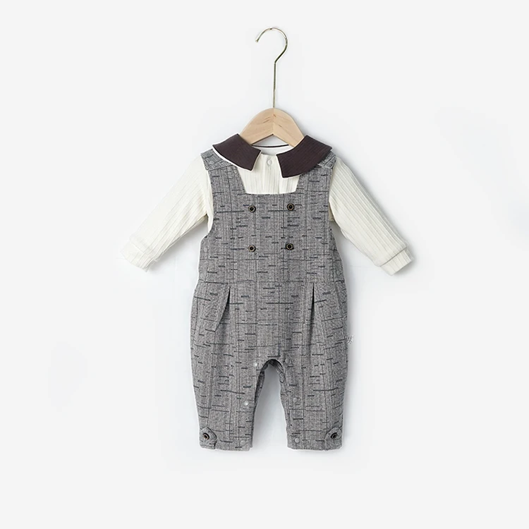 
Gots Certified Newborn Winter Modern Baby Clothes Oem Girl Boy Long Sleeve Pants Set Little Wholesale Children Cute Infant Gift 