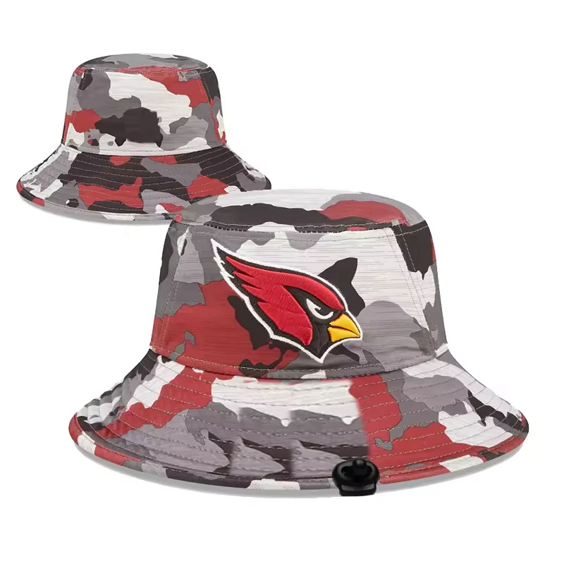 n F L newly designed 3D embroidered logo for male and female fans of hip hop bucket hat