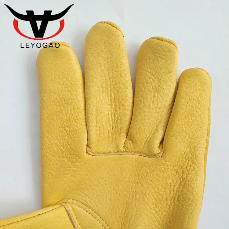 Soft hand job drivers driving furniture leather working gloves